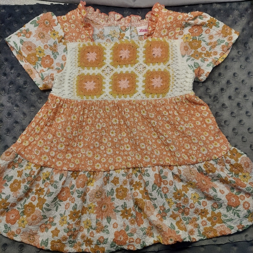Little Lass boho dress size 3T